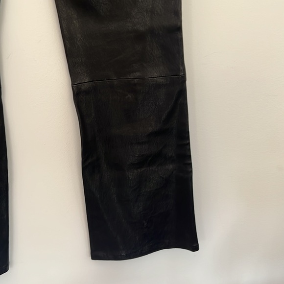 NWT J Brand Leather Selena Mid Rise Crop Boot Pant - Picture 11 of 13